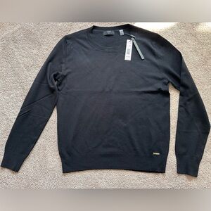 Tahari Crewneck Wool Blend Sweater
